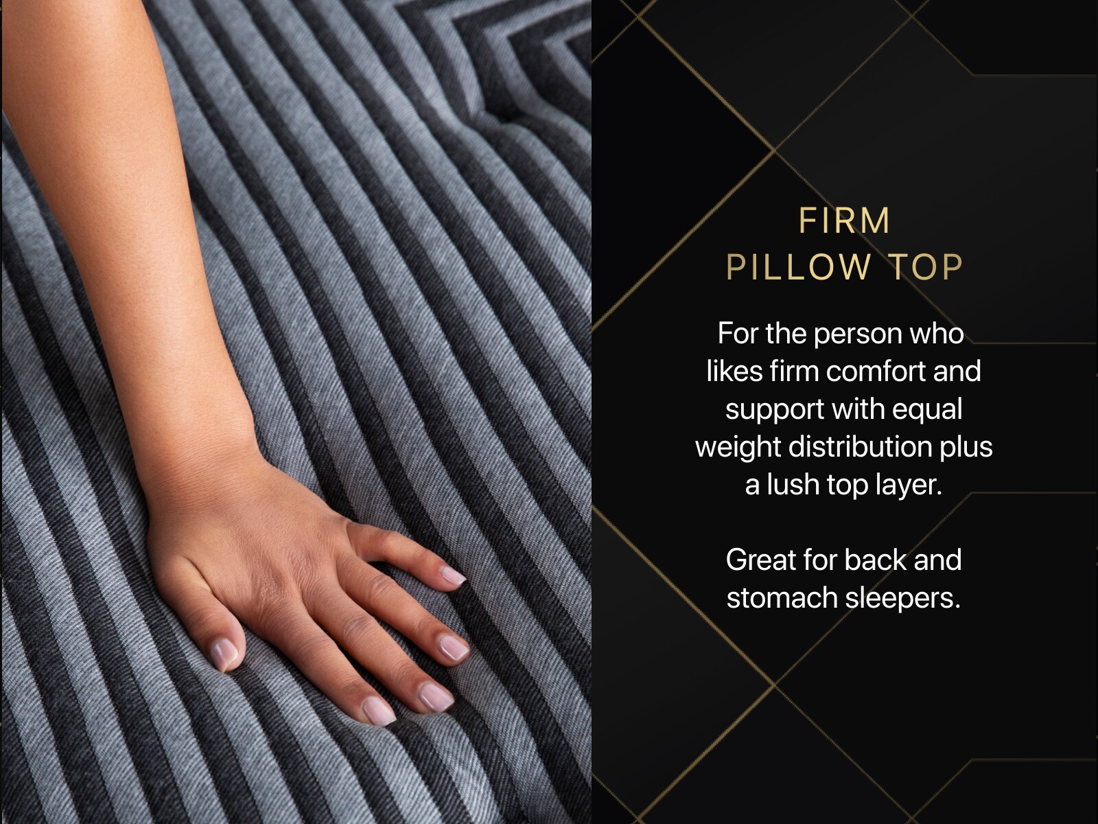Black® Series One 14.25" Firm Pillow Top Mattress